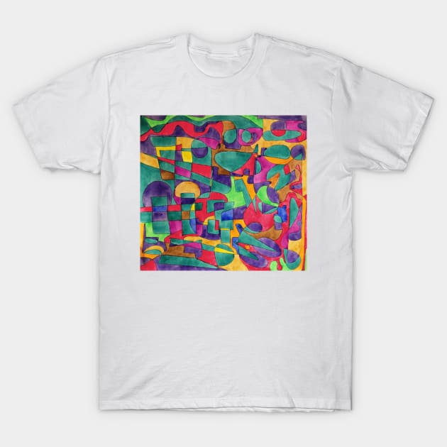 XJN`6N5M]P T-Shirt by knolios